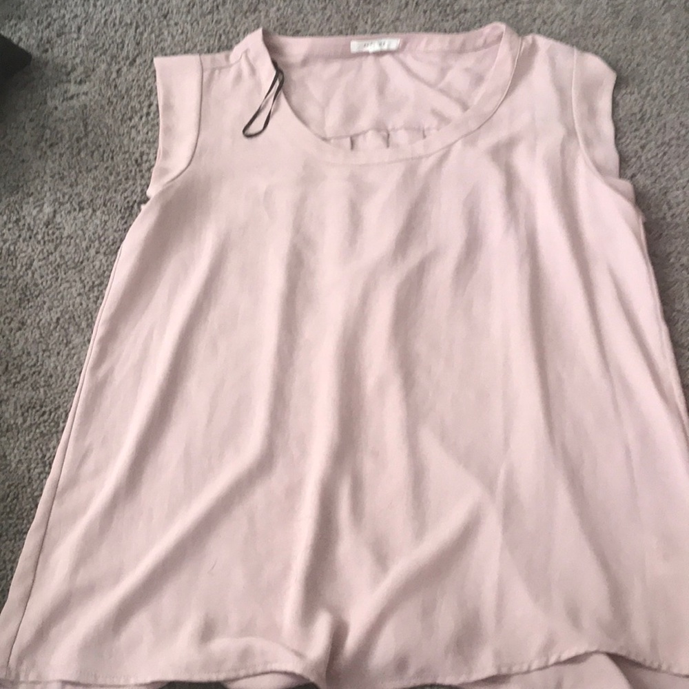 Blush top.